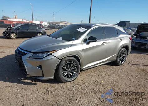 2019 Lexus Rx 350 F Sport from USA, damaged, VIN 2T2BZMCA9KC187429